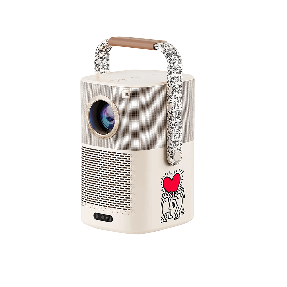 โปรเจคเตอร์ YABER T2 PLUS X KEITH มีแบตเตอรี่ในตัว พร้อม GOOGLE TV DONGLE